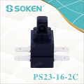 Soken aspirador Interruptor de botão rectangular 250VAC 16A